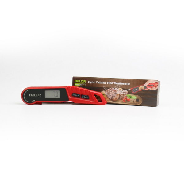 Купить Термометр для пищевых продуктов BALDR B0371T, красный